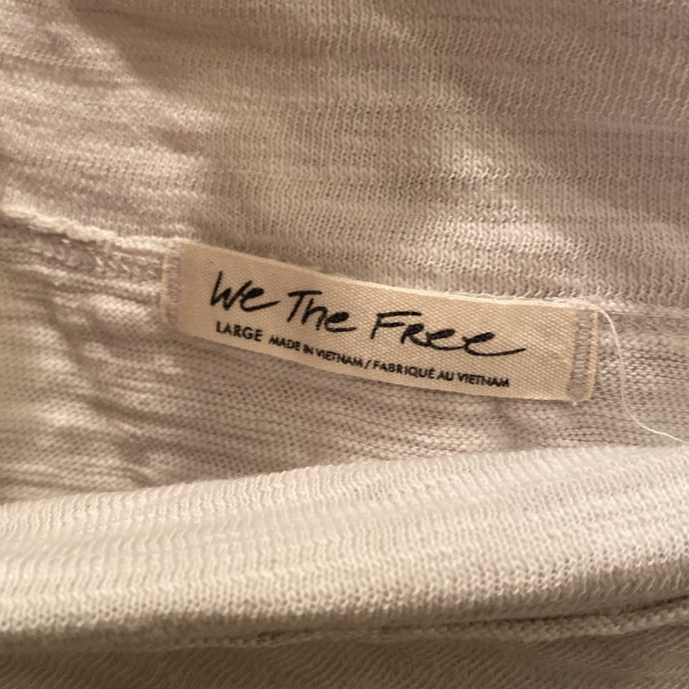 We The Free Olive Green Off-Shoulder Sweater - Picture 11 of 16